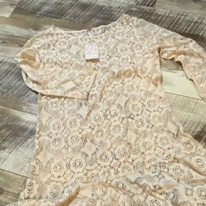 Free People Tunic Lace
